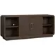 Athens Chocolate Brown 76" TV Stand with USB Charging