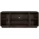Athens Chocolate Brown 76" TV Stand with USB Charging