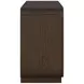 Athens Chocolate Brown 76" TV Stand with USB Charging