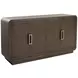 Athens Chocolate Brown 4 Door Buffet