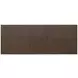 Athens Chocolate Brown 102" Extendable Rectangular Dining Table