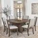 Athens Gray Performance Fabric Upholstered Dining Chair Set of 2