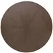 Athens Chocolate Brown 60" Round Dining Table