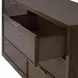Athens Chocolate Brown 6 Drawer Dresser