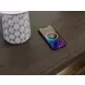 Athens Chocolate Brown 1 Drawer Open Nightstand with USB Charging