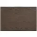 Athens Chocolate Brown 1 Drawer Open Nightstand with USB Charging