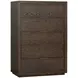 Athens Chocolate Brown 5 Drawer Chest
