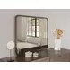 Athens Chocolate Brown Rectangular Wall Mirror