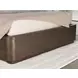 Athens Chocolate Brown Queen Panel Bed