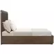 Athens Chocolate Brown Queen Storage Panel Bed