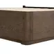 Athens Chocolate Brown King Panel Bed