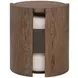 Lyra Sierra Brown Round End Table