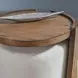 Lyra Sierra Brown Round End Table