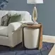 Lyra Sierra Brown Round End Table