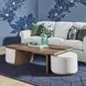 Lyra Sierra Brown Rectangular Coffee Table