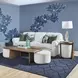 Lyra Sierra Brown Rectangular Coffee Table