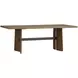 Lyra Sierra Brown 84" Rectangular Dining Table