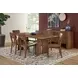 Lyra Sierra Brown 84" Rectangular Dining Table