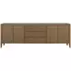 Reed Warm Driftwood 92" TV Stand with USB Charging