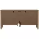 Azalea Walnut 4 Door Sideboard with USB Charging