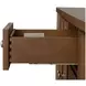 Azalea Walnut 4 Door Sideboard with USB Charging