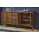 Azalea Walnut 4 Door Sideboard with USB Charging