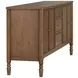 Azalea Walnut 4 Door Sideboard with USB Charging