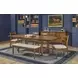 Azalea Walnut 106" Extendable Rectangular Dining Table