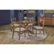 Azalea Walnut Round Dining Room Set