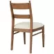 Azalea Oatmeal Performance Fabric Upholstered Dining Chair Set of 2