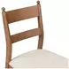 Azalea Oatmeal Performance Fabric Upholstered Dining Chair Set of 2