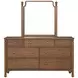 Azalea Walnut 7 Drawer Dresser