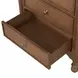 Azalea Walnut 3 Drawer Nightstand with USB Charging