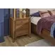 Azalea Walnut 3 Drawer Nightstand with USB Charging