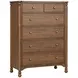 Azalea Walnut Panel Bedroom Set