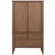 Azalea Walnut 2 Door Armoire
