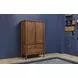 Azalea Walnut 2 Door Armoire