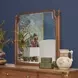 Azalea Walnut Rectangular Dresser Mirror