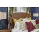 Azalea Walnut King Panel Bed