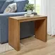 Waterfall Brown Rectangular Accent Table