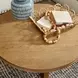 Waterfall Light Oak Round Coffee Table
