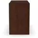 Waterfall Dark Brown Rectangular Accent Table