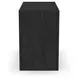 Waterfall Deep Ebony Rectangular Occasional Table Set with Casters