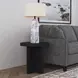 Waterfall Deep Ebony Round End Table