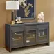 Waterfall Deep Ebony and Dark Brown 3 Door Buffet
