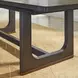 Waterfall Deep Ebony 100" Extendable Rectangular Dining Table