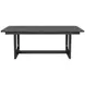 Waterfall Deep Ebony 100" Extendable Rectangular Dining Table