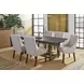 Waterfall Deep Ebony 100" Extendable Rectangular Dining Table