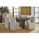 Waterfall Deep Ebony 100" Extendable Rectangular Dining Table