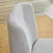 Waterfall Off White Performance Fabric Upholstered Dining Chair Set of 2